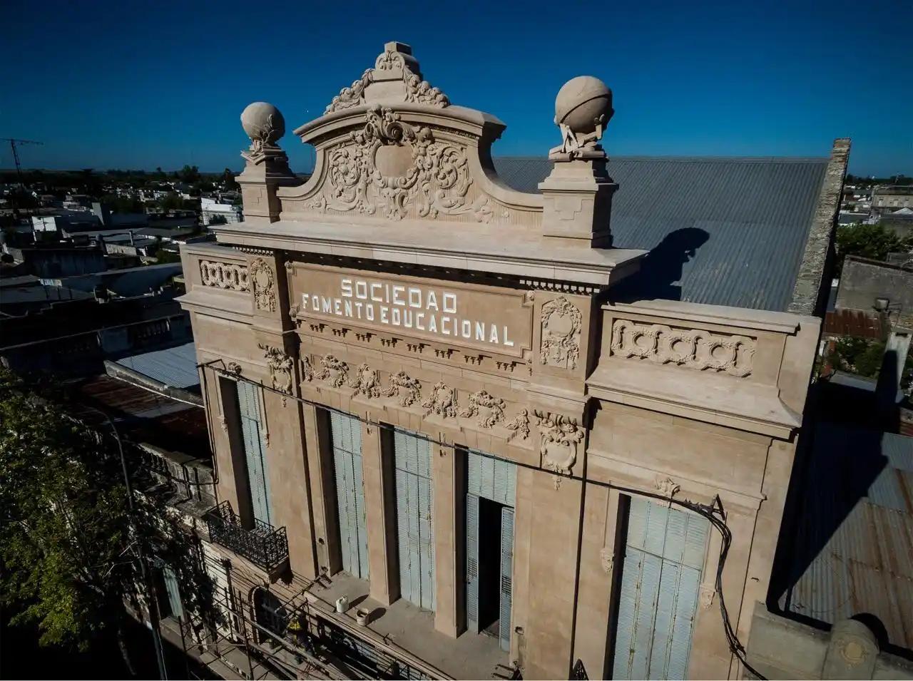 La "Biblio", en obra
