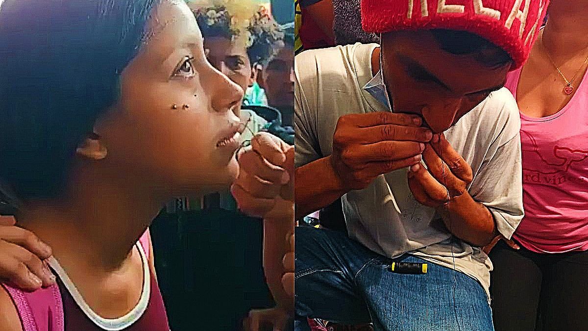 ¡EN MONTERREY! Por no permitirles viajar a la frontera migrantes venezolanos se cosen la boca en protesta