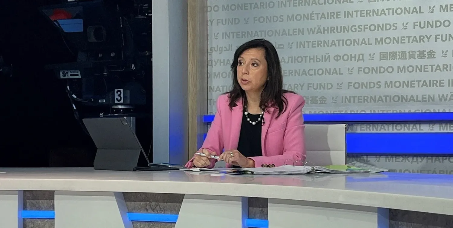 Julie Kozack, vocera del FMI. Créditos: Reuters.