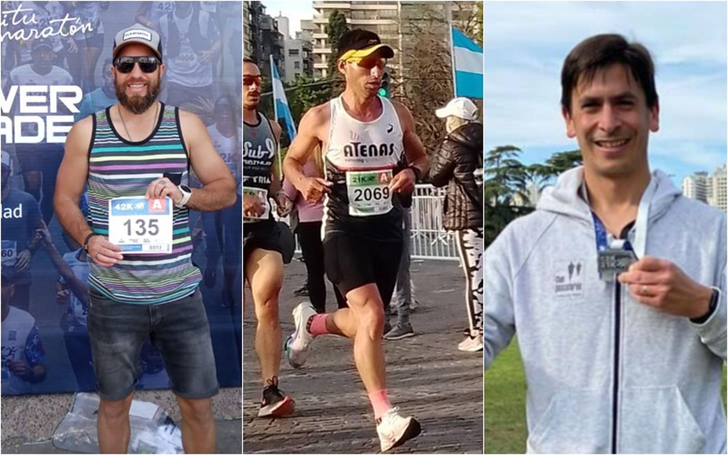 Sampedrinos corrieron en Rosario 42 y 21K