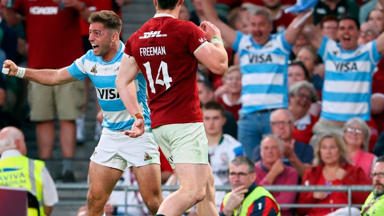 Triunfazo épico de Los Pumas en Irlanda