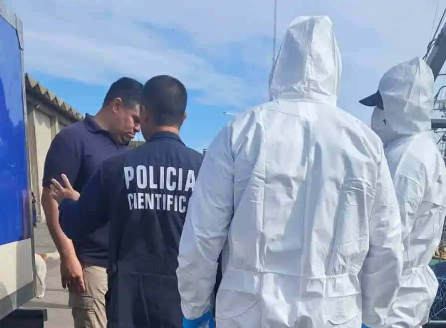 muerto buque puerto