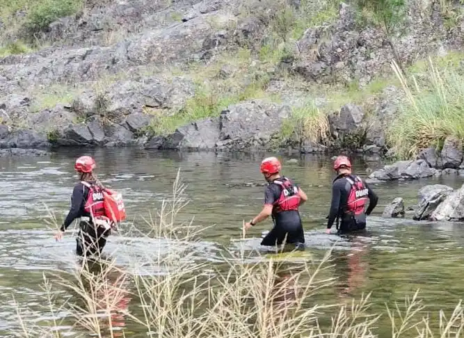El turista venadense fue intensamente buscado desde las 16 de este lunes. Foto: Gentileza.
