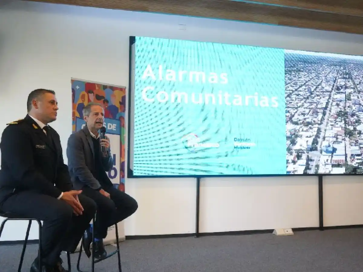 Se presentó la primera etapa de implementación del sistema de “Alarmas comunitarias”