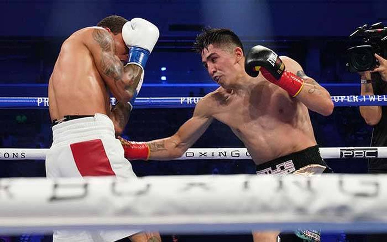 Gesto entre Santa Cruz y Gervonta Davis en las redes