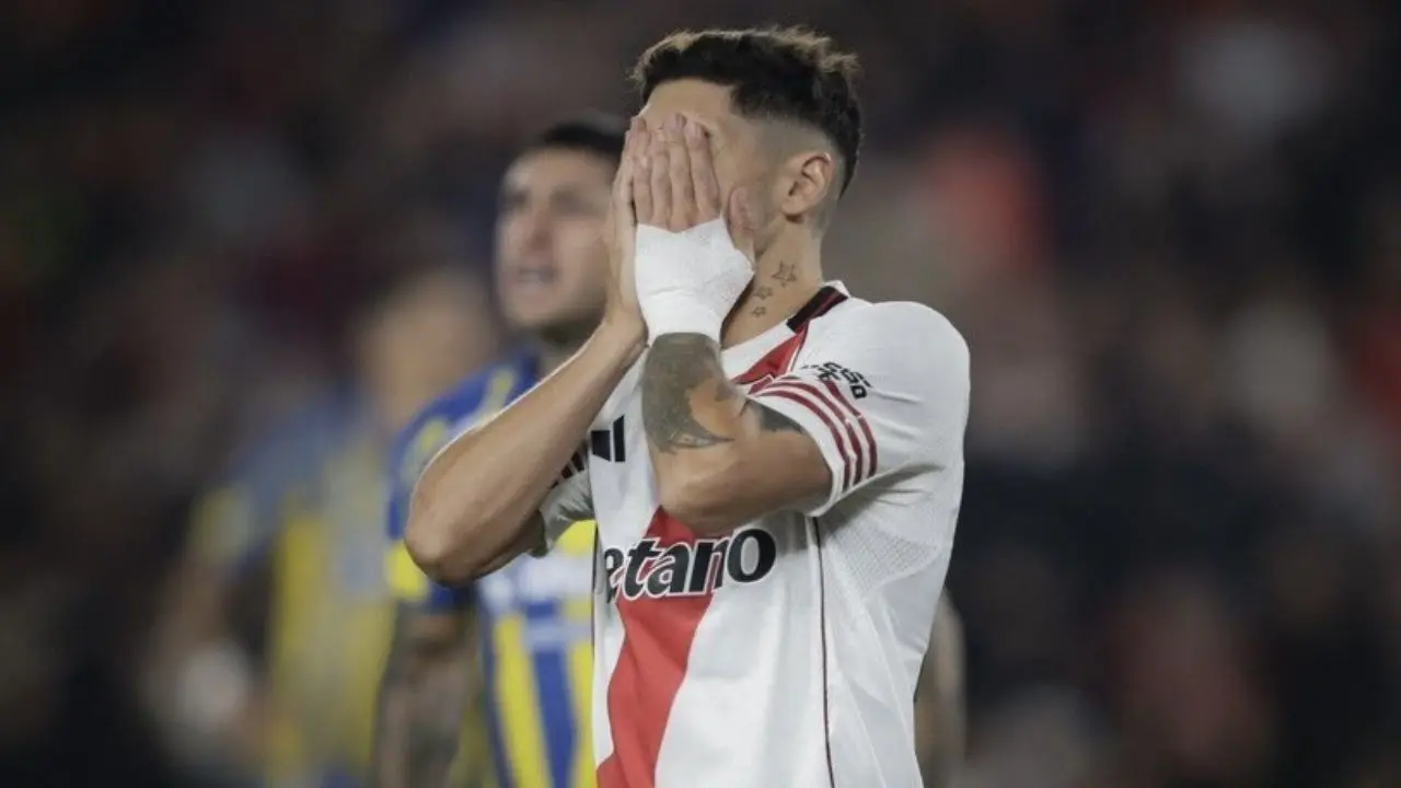 Alerta selección argentina: dos jugadores de River salieron lesionados ante Central