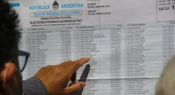 Cómo consultar el padrón para las elecciones legislativas de octubre