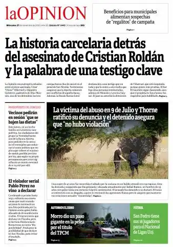 Portada de Edición N° 1443