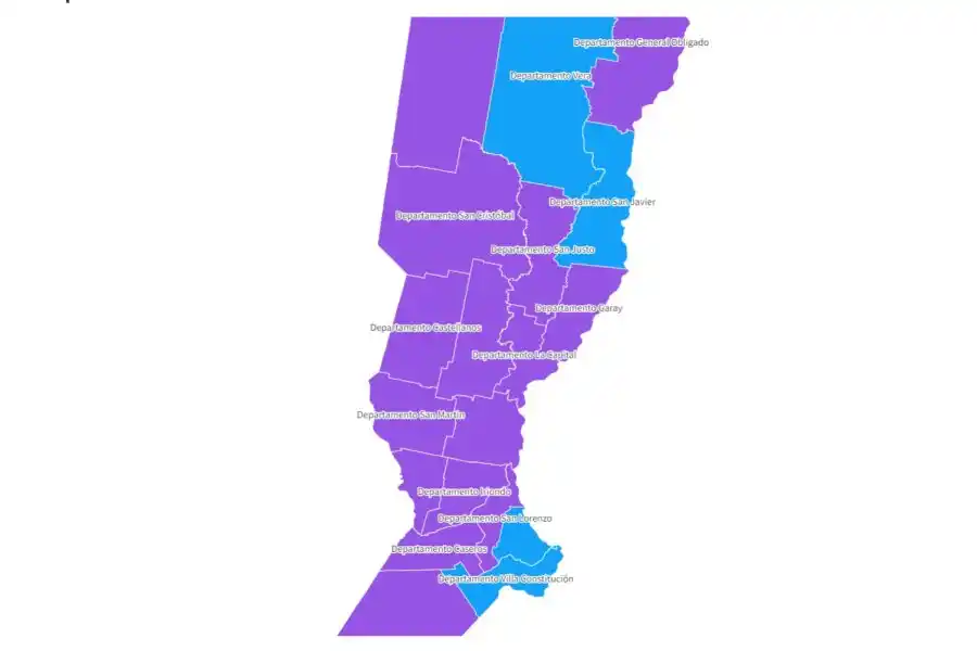 Elecciones Nacionales en Santa Fe: el mapa departamento por departamento
