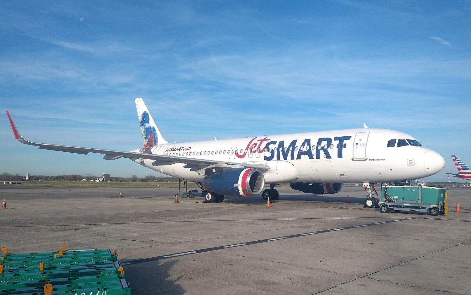 JetSMART Argentina presented its ninth Airbus A320 (LV-KJA)