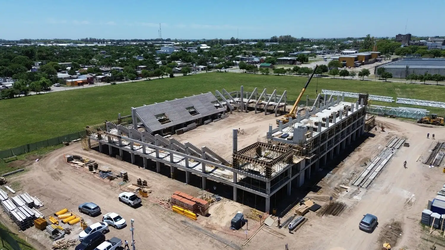 Juegos Suramericanos: el nuevo Microestadio de Rafaela ya superó el 30 % de su construcción - 6