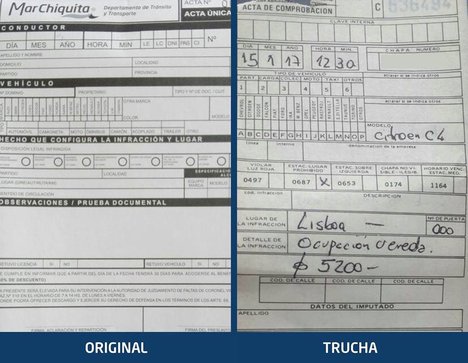 Mar Chiquita: Alertan por infracciones truchas