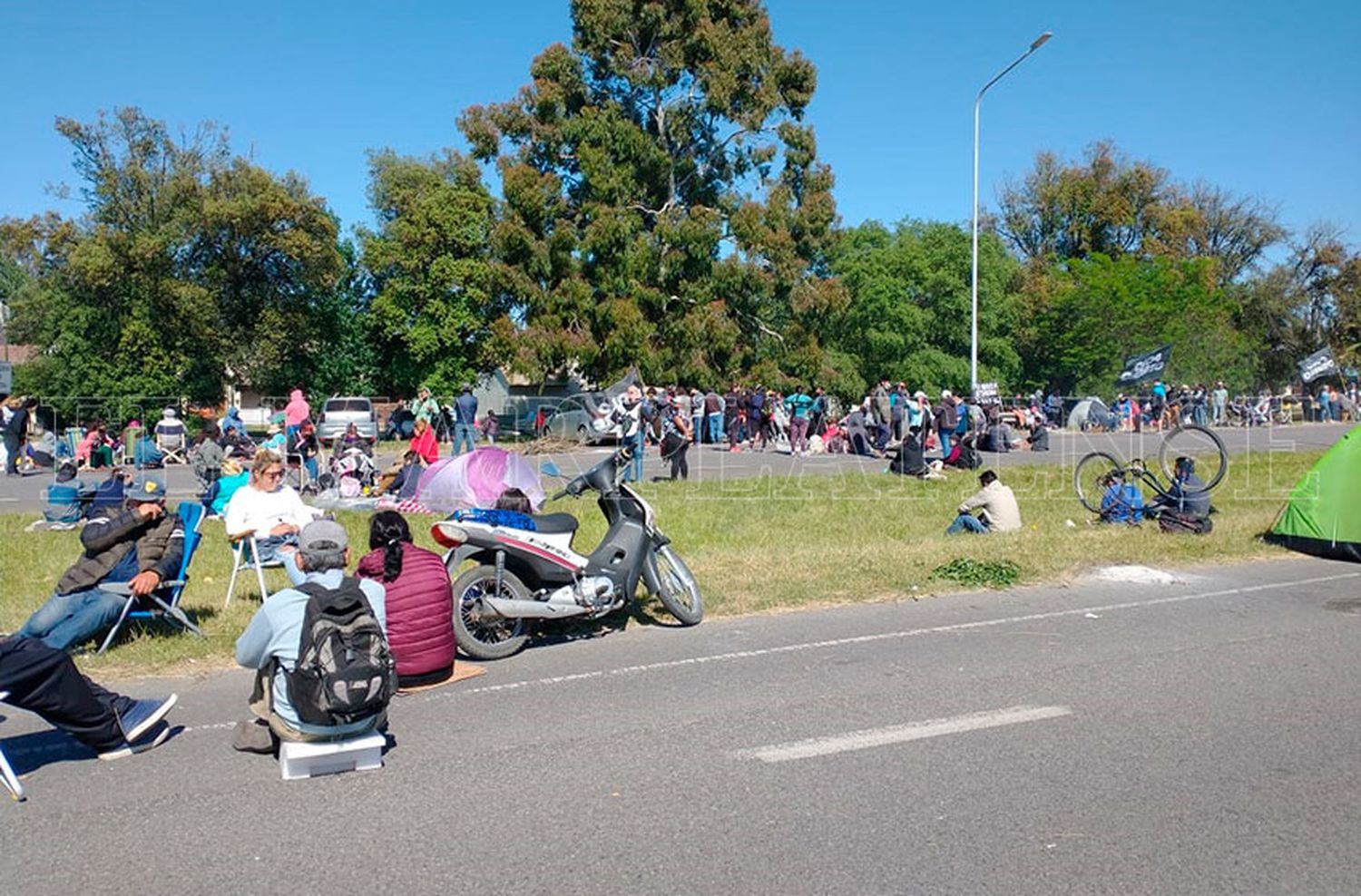 Se levantó el corte en la autovía 2, pero no descartan nuevas acciones