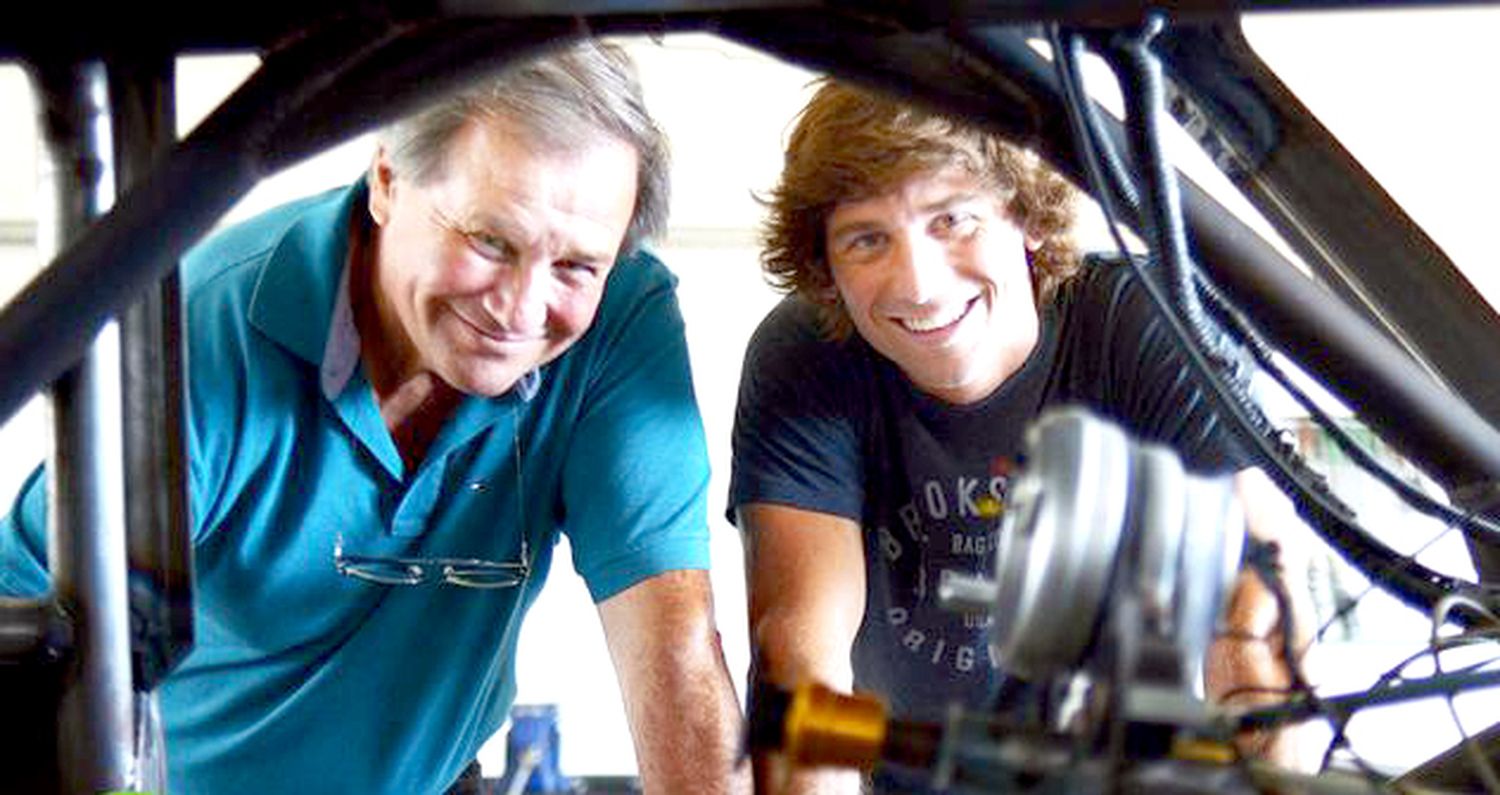La misma pasión. Jhonny y Juan Bautista De Benedictis comparten el automovilismo como parte cotidiana de sus vidas