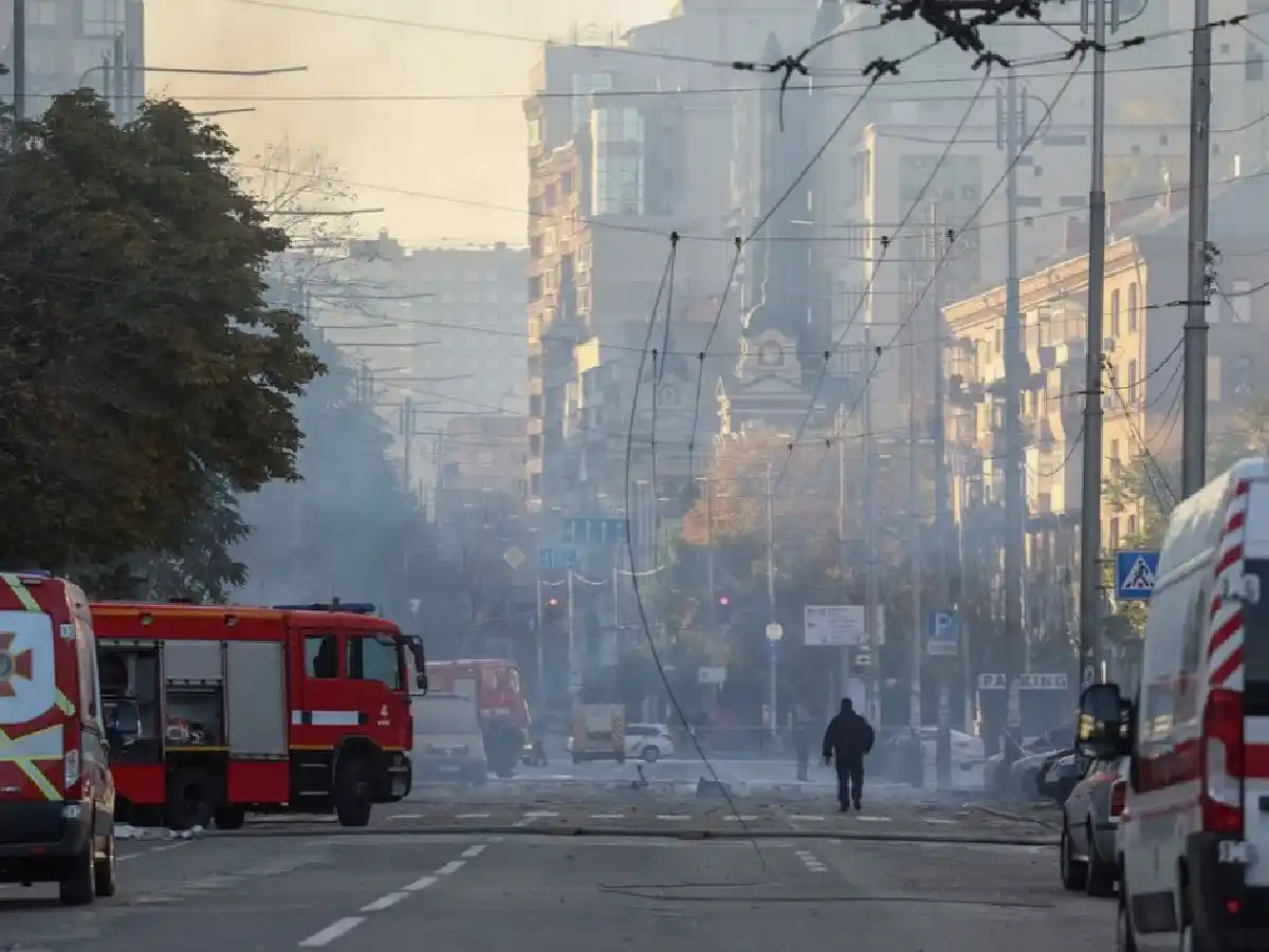 Rusia volvió a atacar el centro de Kiev y otras ciudades de Ucrania