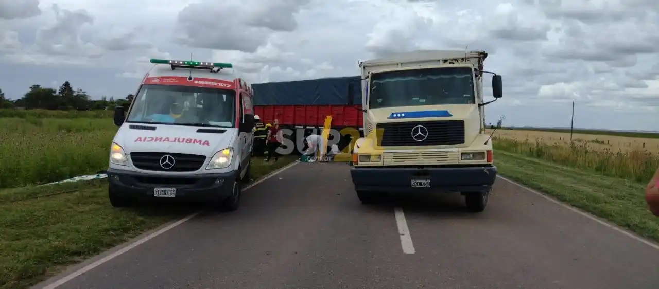 Melincué: Grave accidente en la ruta 90