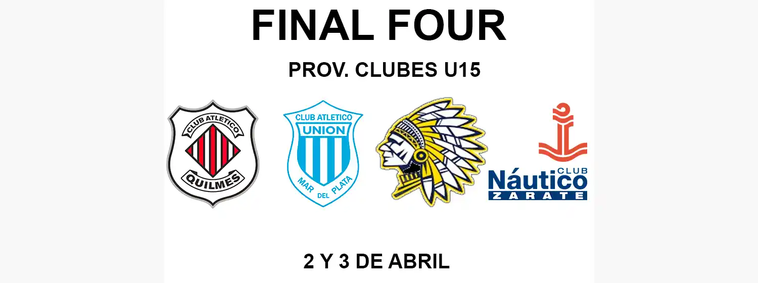 Quilmes será anfitrión del Final Four U15