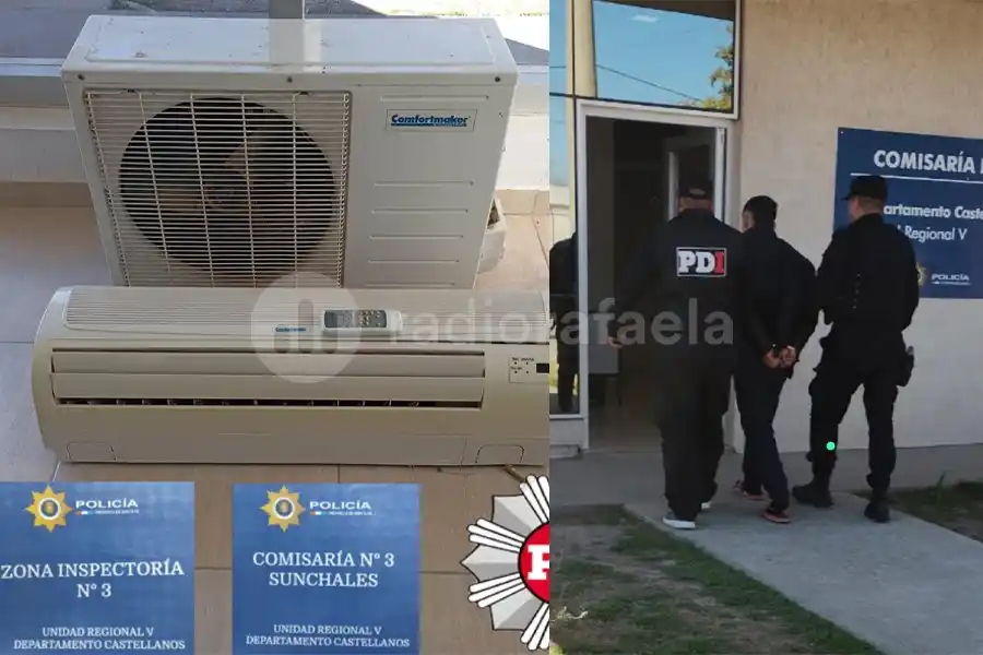 Arrojó un balde con desechos cloacales a la policía en plena requisa en su domicilio