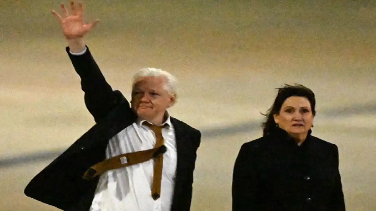 «Alenté a mi fuente a proporcionar material clasificado»: la confesión que dejó libre a Julian Assange