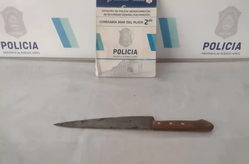 Amenazó con una cuchilla a un joven que trabajaba en un edificio de la Vieja Terminal