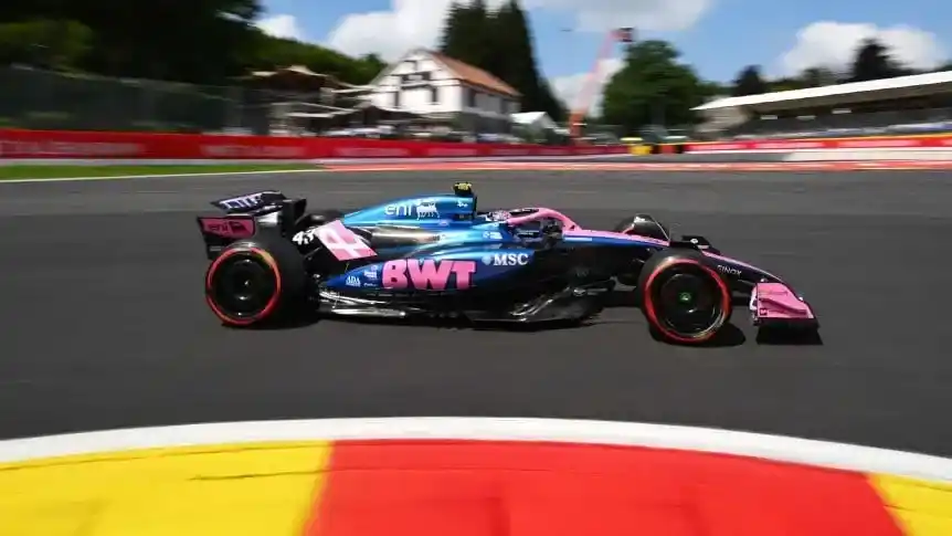 Colapinto finalizó 19° en el entrenamiento libre en Bélgica