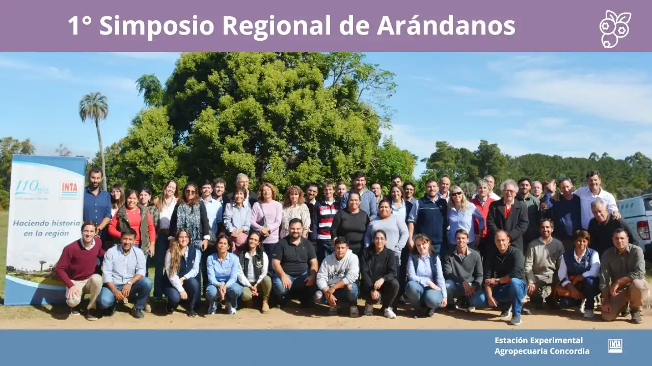 La provincia participó del Primer Simposio Regional de Arándanos, en Concordia