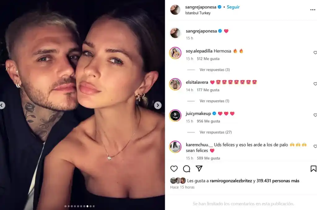 Al parecer Icardi se siente incómodo por la vigilancia de su pareja.