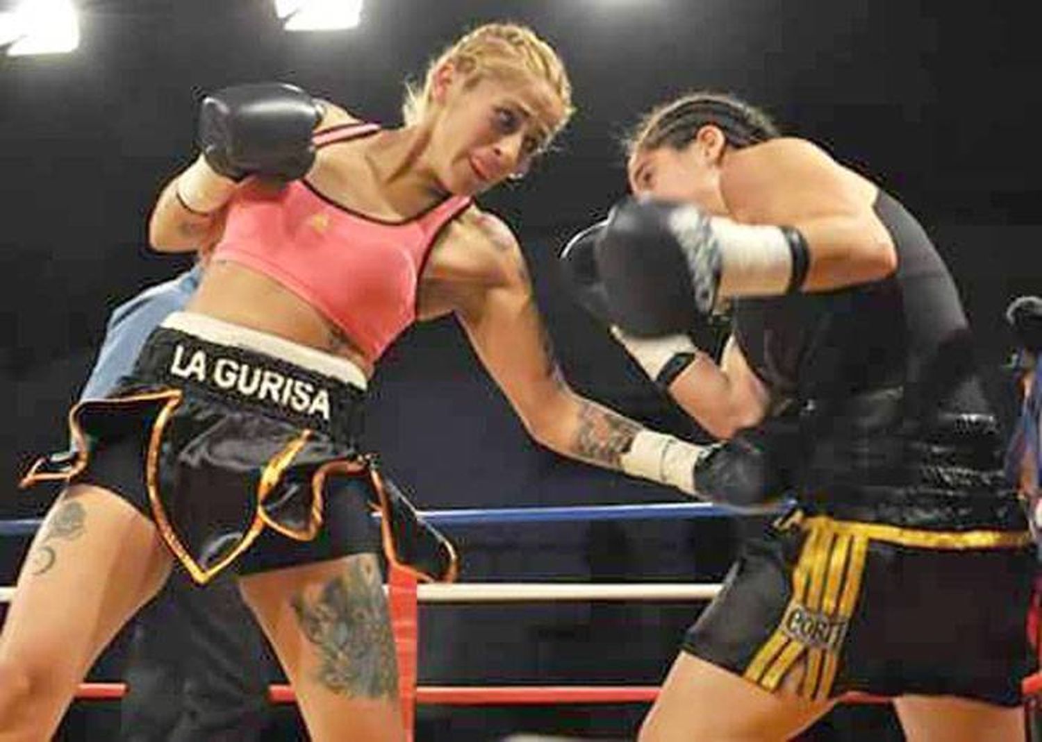 Viernes de Boxeo  en el Gimnasio Municipal  de Concordia