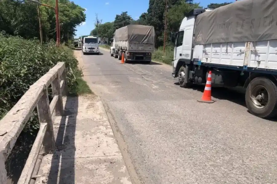 El lunes comienzan la reparación del puente sobre la 11 y habrá tránsito restringido