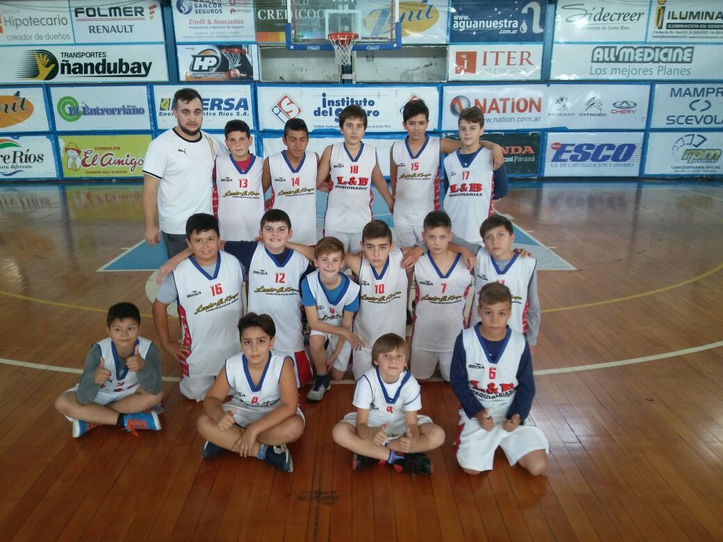 Ramírez dijo presente en el 11º Encuentro Nacional de Mini Basquet