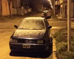 Se registró una nevada de bajo volumen en algunas zonas de Tandil