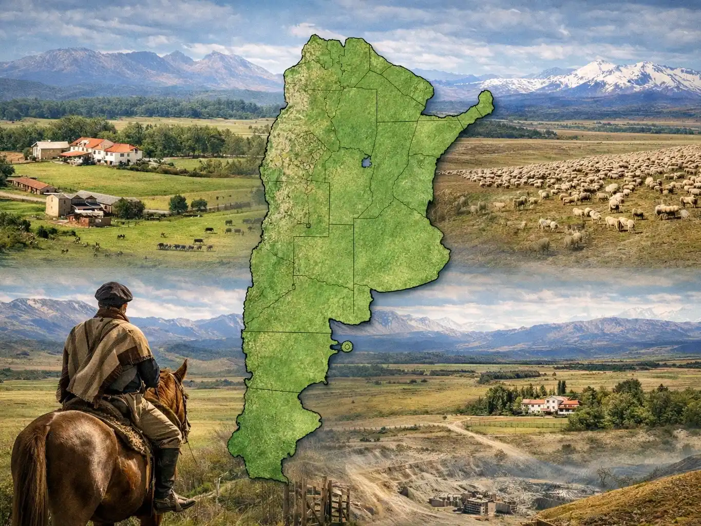 Un relevamiento de datos públicos permite identificar quiénes concentran las mayores extensiones de tierra en Argentina y cuántas hectáreas controla cada actor.