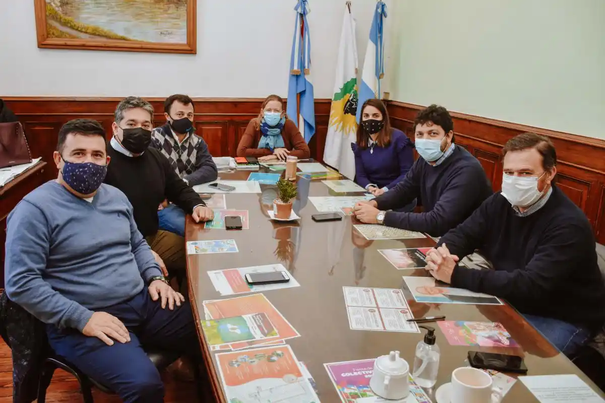 El municipio y el Centro Económico Gualeguay se reunieron