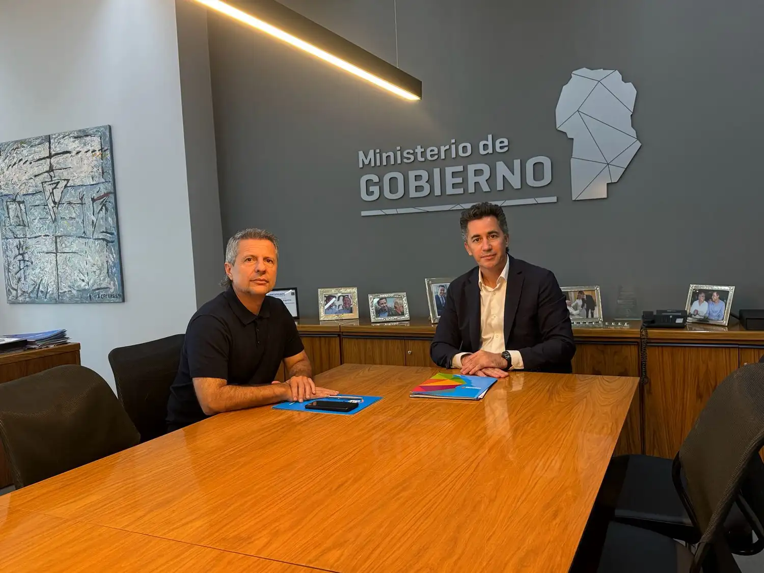 Bernarte y Calvo se reunieron en Córdoba.