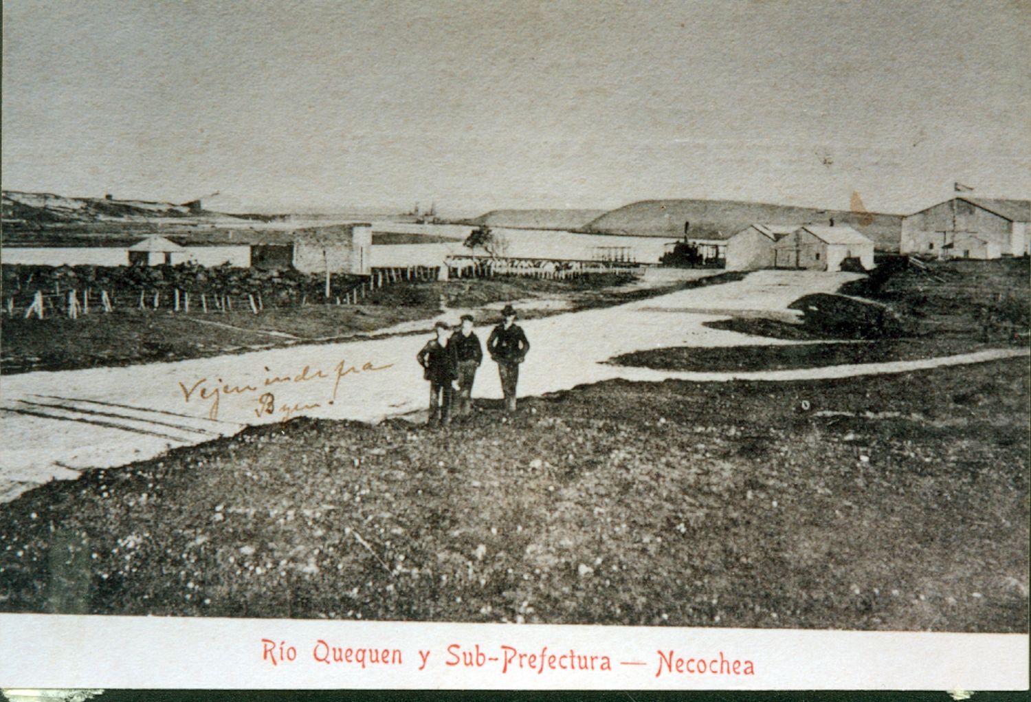 Formar un pueblo en la desembocadura del Quequén