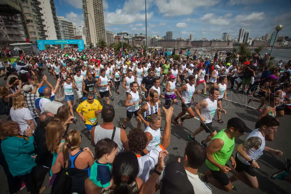Sanguinetti y Alasia ganaron el Maratón de Mar del Plata