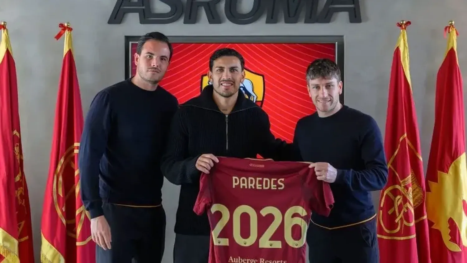Leandro Paredes renovó con la Roma hasta el 2026