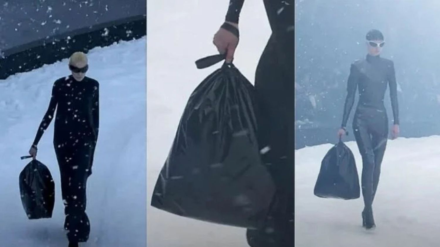 Polémica en redes por una lujosa bolsa de basura de Balenciaga que cuesta 1.790 dólares