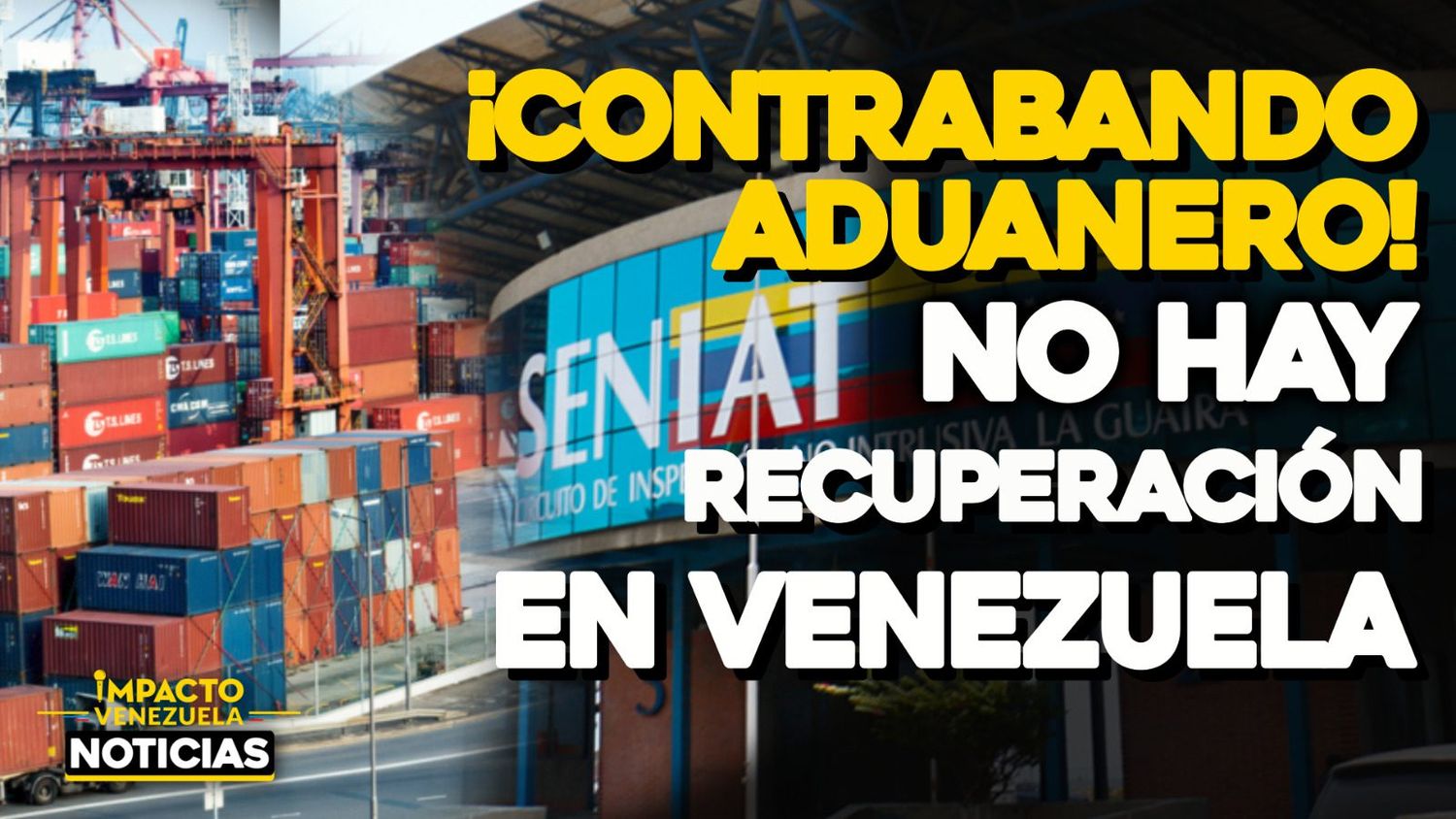 EL CONTRABANDO mina las posibilidades de recuperación: Consecomercio en emergencia por este flagelo -VIDEO IMPACTO VENEZUELA