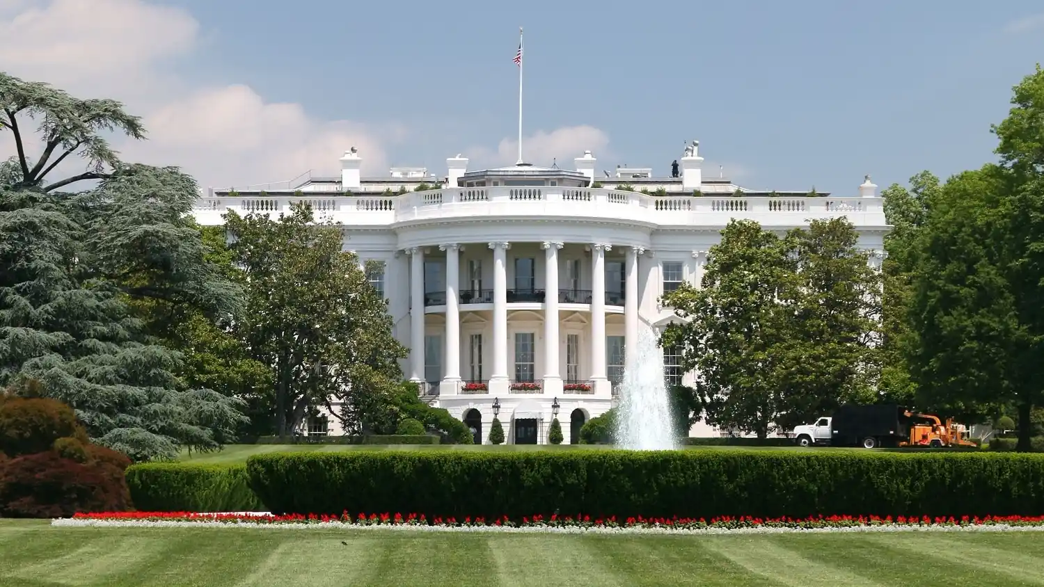 Jardín sur de la Casa Blanca (Washington D.C.)