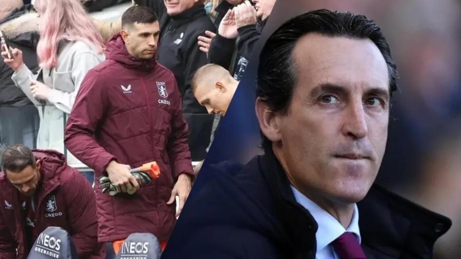 Dibu Martínez fue suplente en Aston Villa: la explicación de Unai Emery