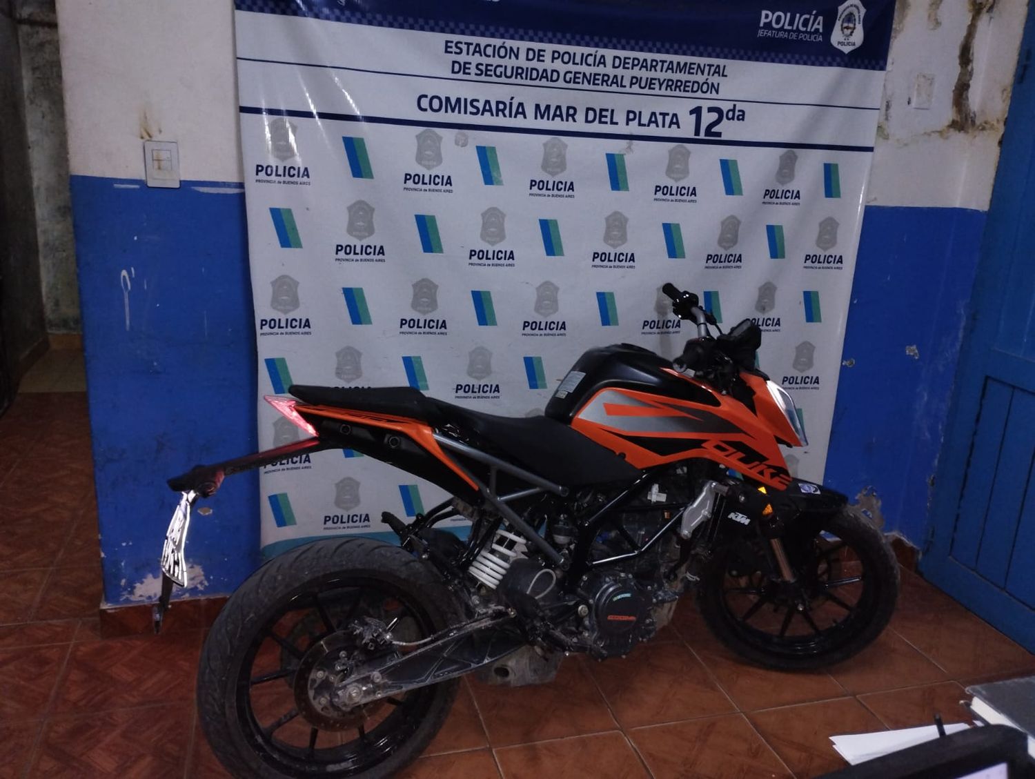 Detienen a un motochorro en el barrio Jorge Newbery