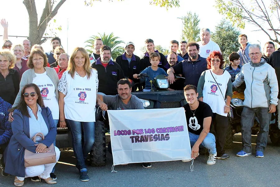 Solidaridad a 466 kilómetros