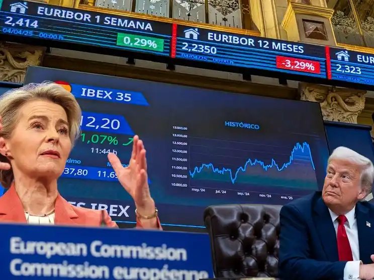 La UE suspendió los aranceles a EEUU por 90 días para negociar un acuerdo con Trump y las bolsas se recuperan