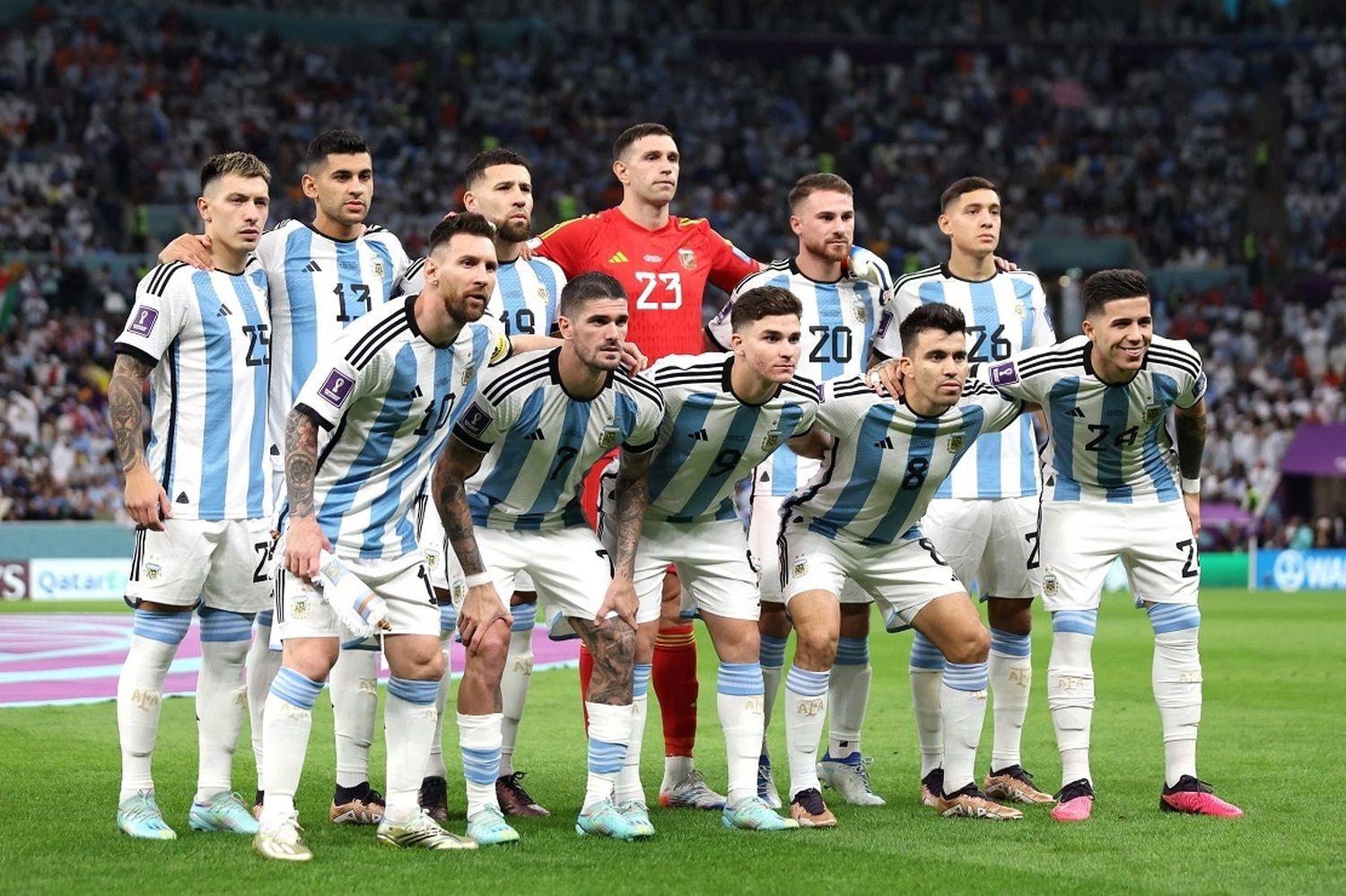 Argentina jugará la final con la casaca celeste y blanca como en 1978 y 1986, cuando fue campeón