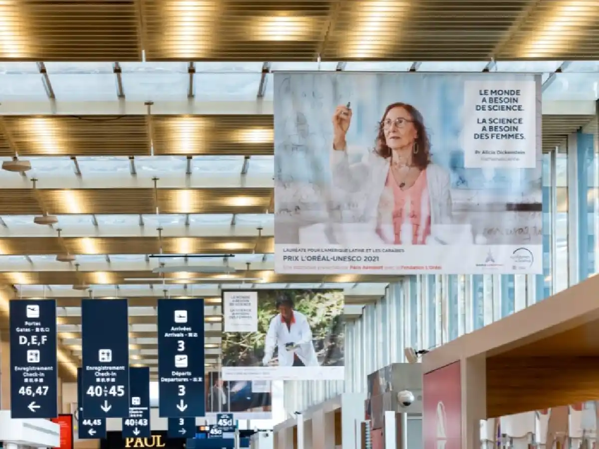 Alicia Dickenstein, la matemática argentina que es la imagen de los principales aeropuertos del mundo