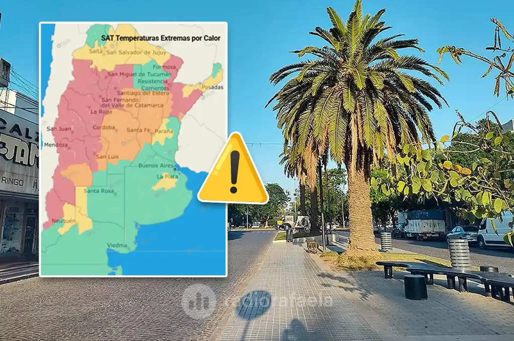 Sigue la ola de calor en Rafaela con alerta naranja: ¿cómo se comportará la temperatura?