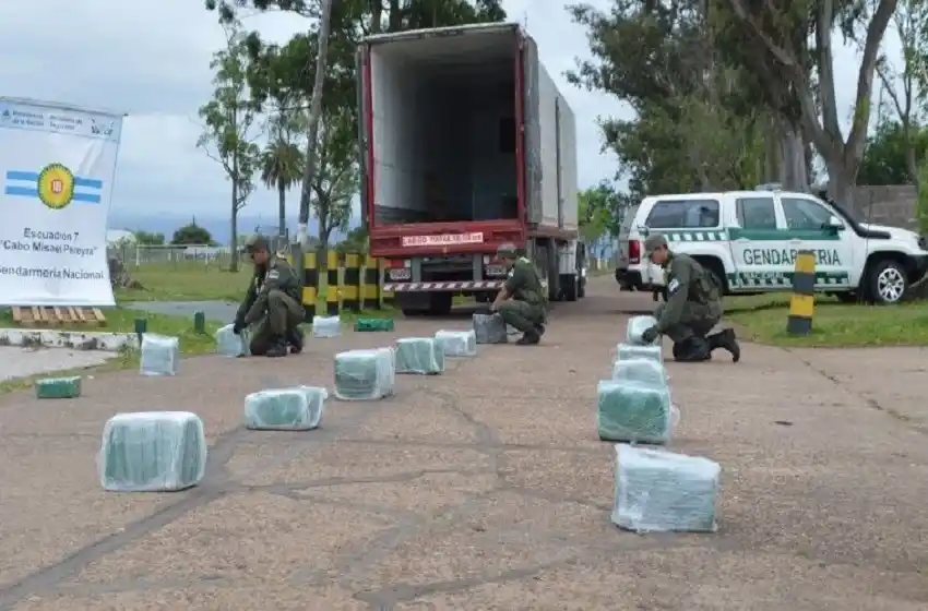 Secuestraron un cargamento con 285 kilos de marihuana que venía para Santa Fe