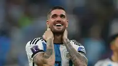 Según una encuesta, Rodrigo De Paul es el más lindo del Mundial de Qatar