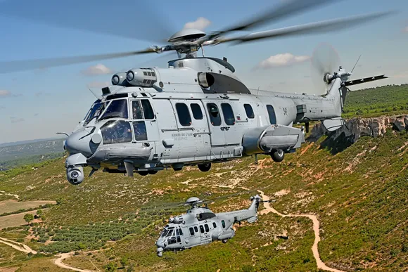 Airbus delivers the first H225M helicopters to the French Air and Space Force